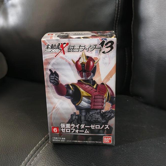 Shodo X Kamen Rider Zeronos Zero Form + Weapon