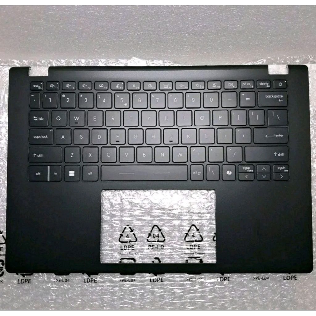 Casing MSI Modern 14 C12M MS-14J1 Upper Case Palmrest Cover Backlit Keyboard