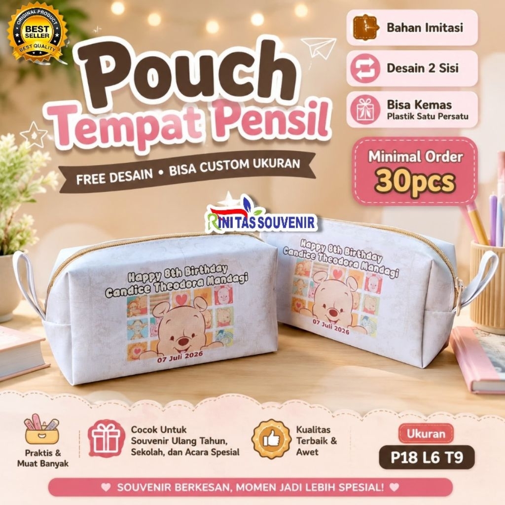 Pouch Sedayu  Pouch Souvenir Pernikahan Full Printing Souvenir pernikahan custom