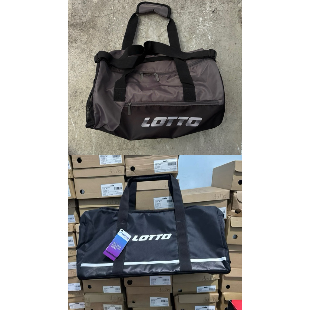 TAS TRAVEL TAS GYM DUFFLE BAG LOTTO
