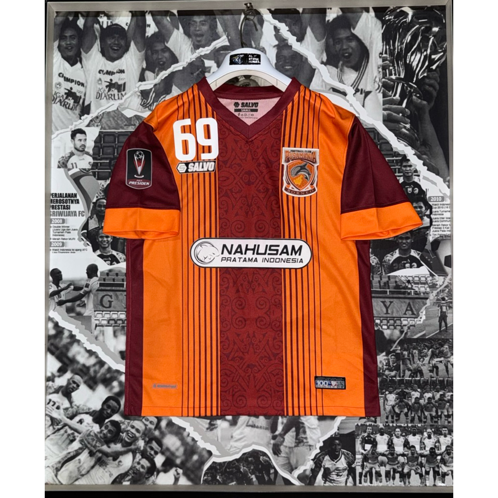 Jersey Pusamania Borneo Fc Home 2015 Original Salvo #69