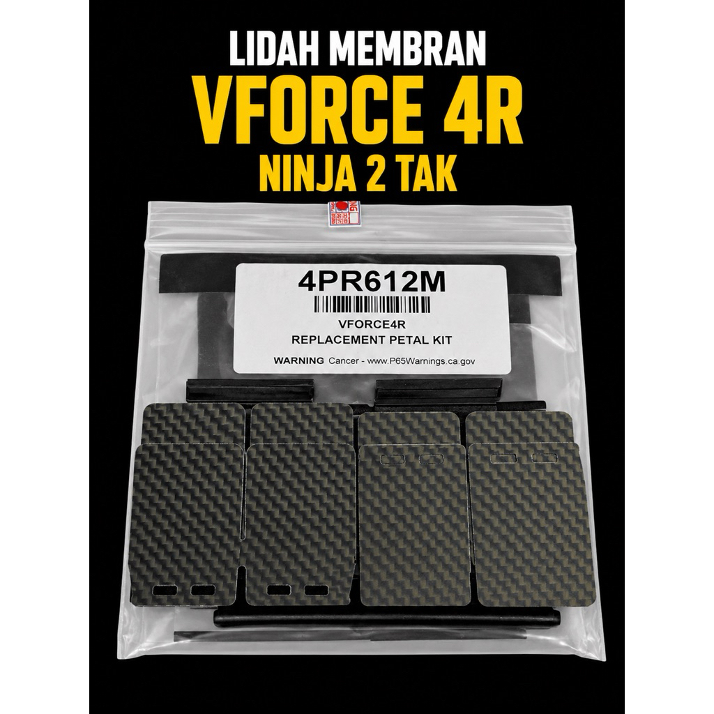 LIDAH MEMBRAN VFORCE 4R NINJA 2 TAK