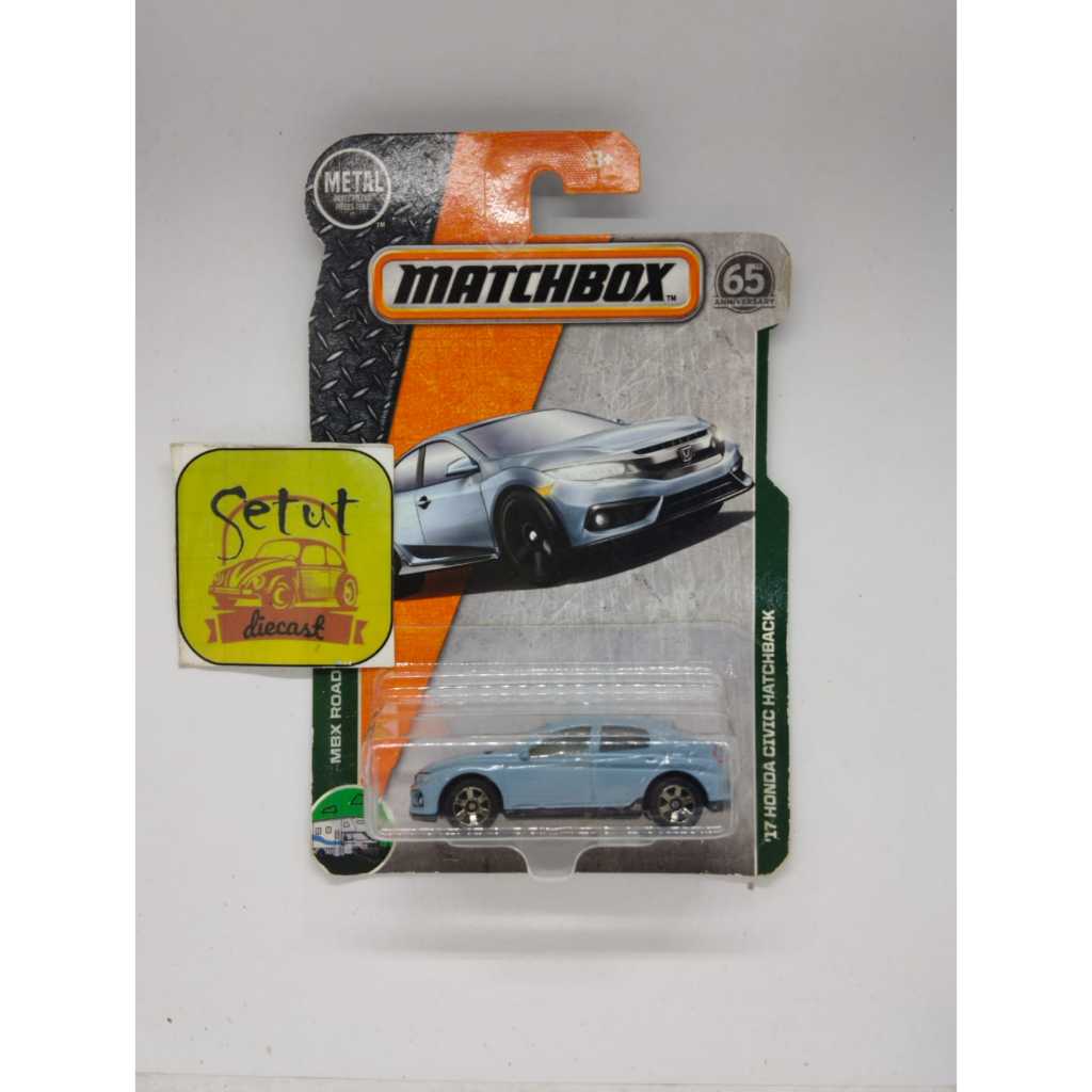 MATCHBOX MBX 17 HONDA CIVIC HATCHBACK ABU GREY