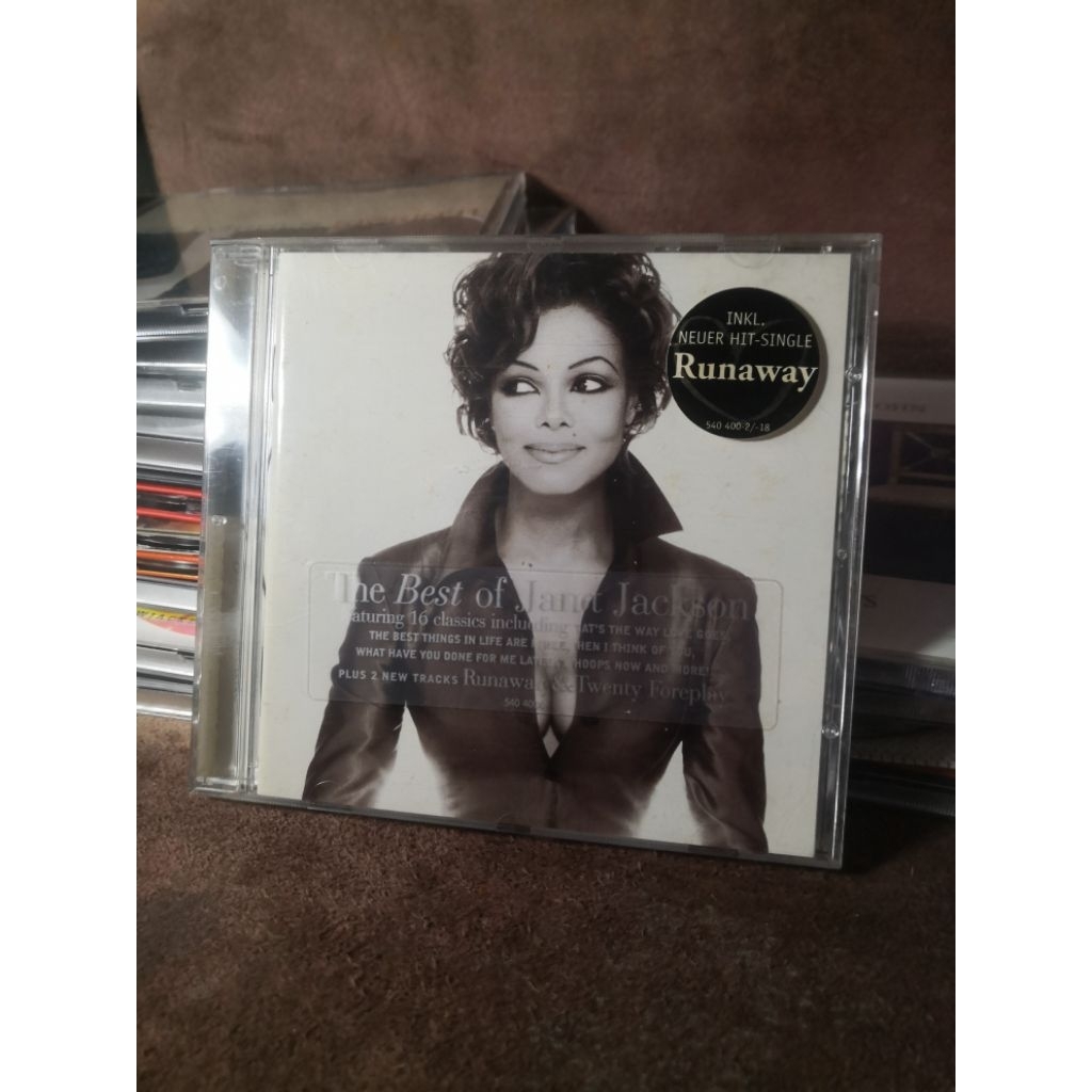 kaset cd Janet jackson album the Best of Janet jackson