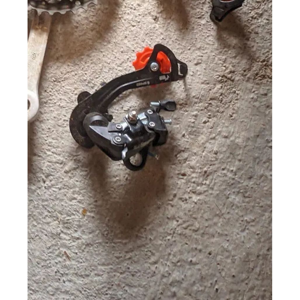 RD SHIMANO TOURNEY  6/7 speed/SECOND BEKAS UPGRADE