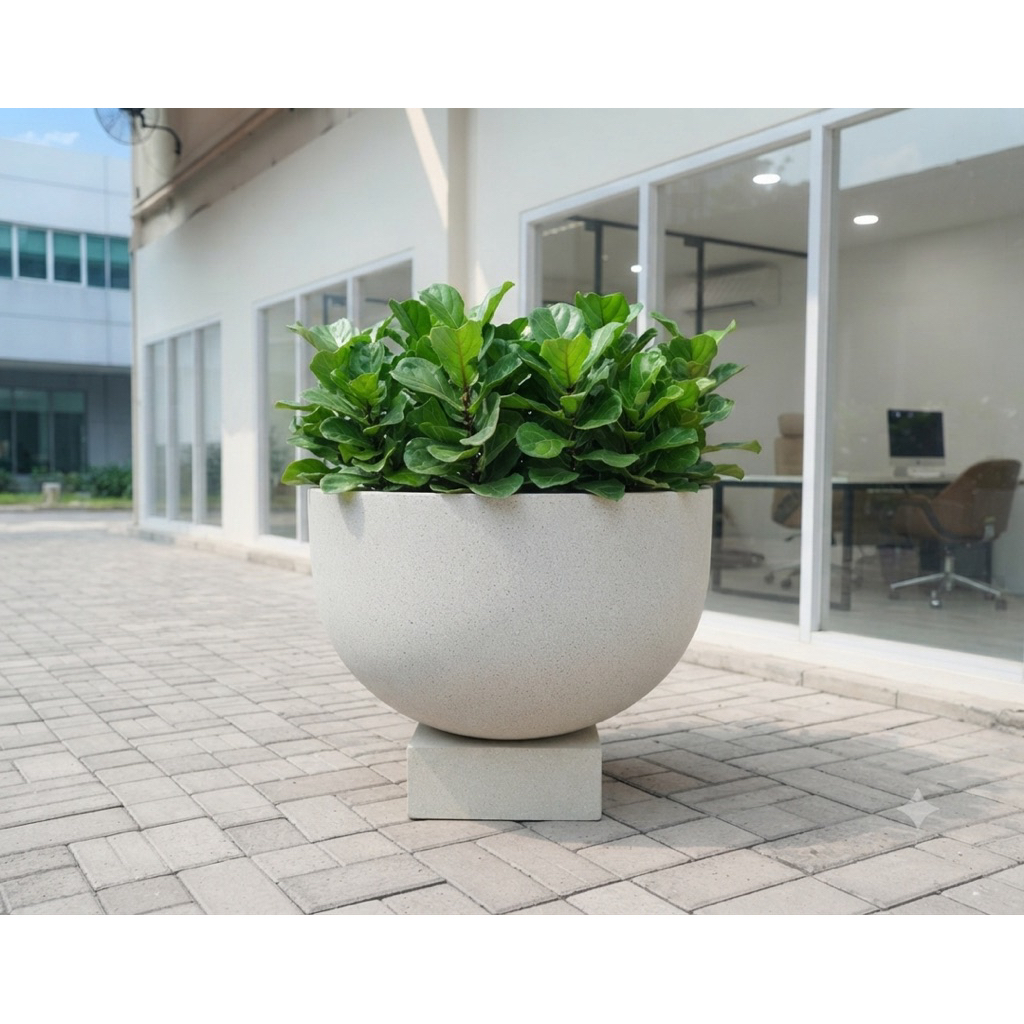 pot bulat blong teraso glossy 65 x 80