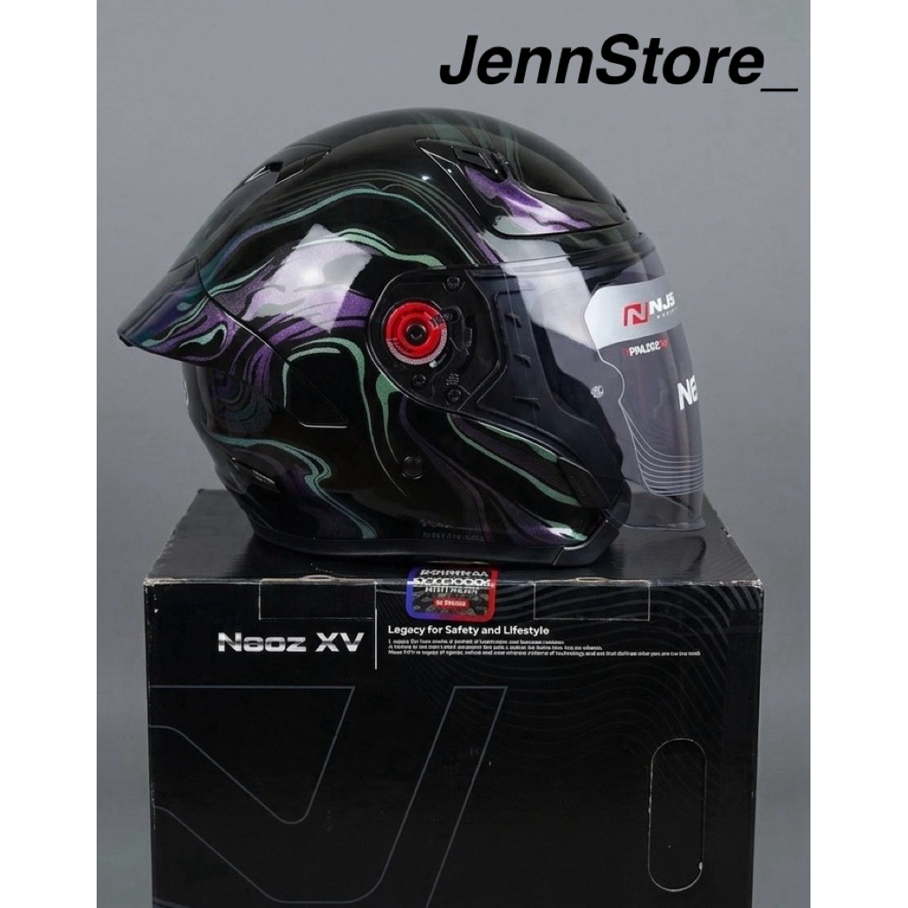 HELM HALF FACE NJS NEOZ XV MOTIF STELLAR