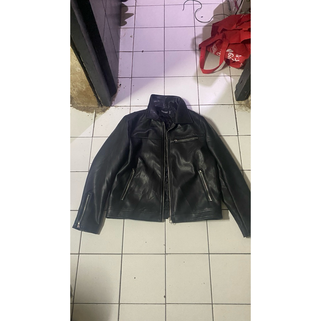 preloved jaket kulit saint paint