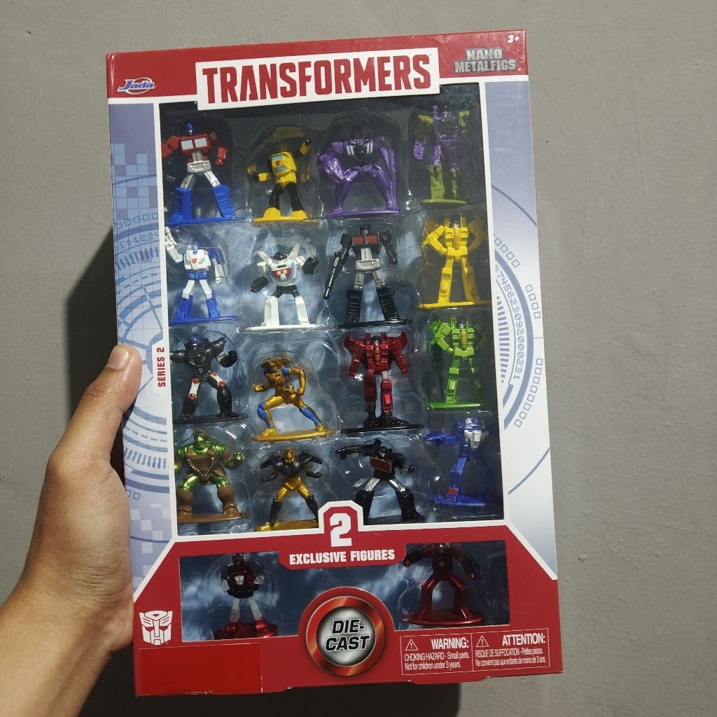 Jada Toys Nano Metalfigs Transformers Series 2