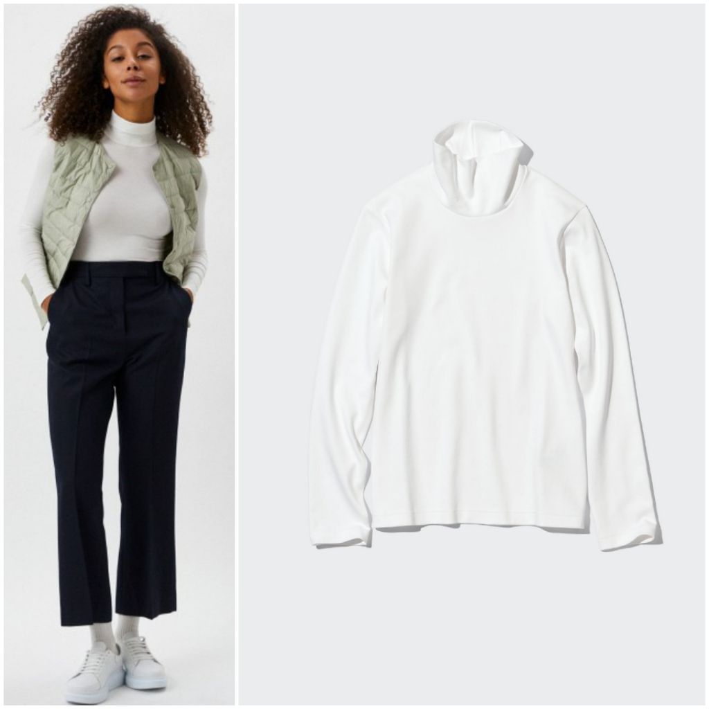 UNIQLO Supima Cotton Turtleneck TShirt
