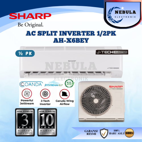 AC INVERTER SHARP 1/2 PK AH-A6BEY/AC INVERTER 1/2 PK SHARP NEW SERIES