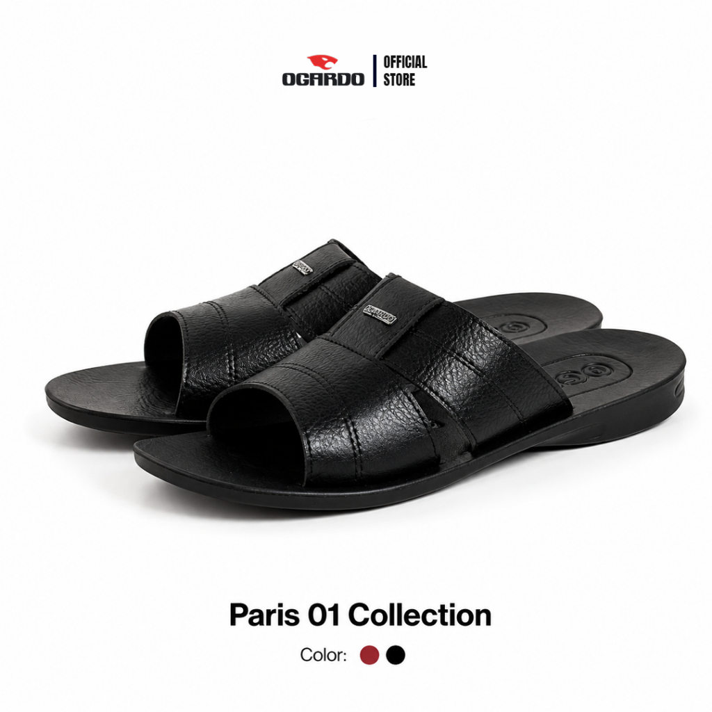 OGARDO - Sandal Pria PARIS 01 Nyaman awet