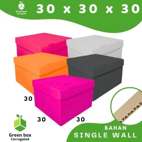 Box kado 30x30x30/30x30x20/30x30x15/30x30x10 Set box Hee Bee /Kardus Boneka seserahan Kado Packing H