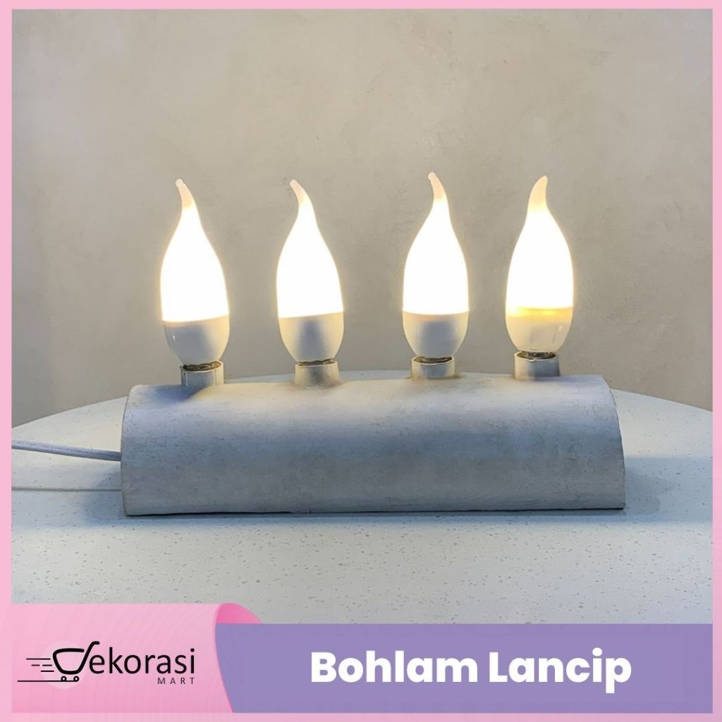 LED Lamp WARM WHITE / Bohlam LED kuning / Lampu LED/bohlam lancip/bohlam lampu gantung/bohlam lampu 