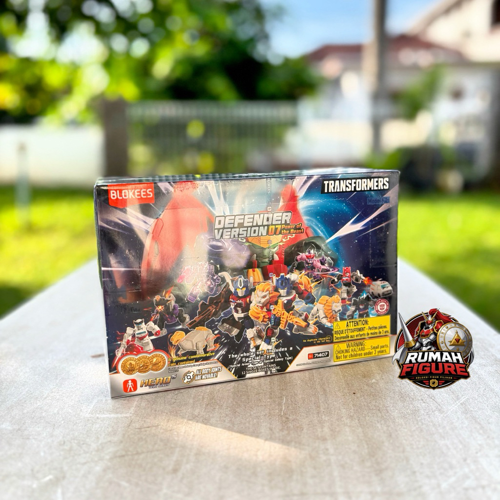 FIXED/SELECTED CHARACTERS TRANSFORMERS DEFENDER VERSION 07 | MODEL KIT, MOKIT, ACTION FIGURE BERARTI