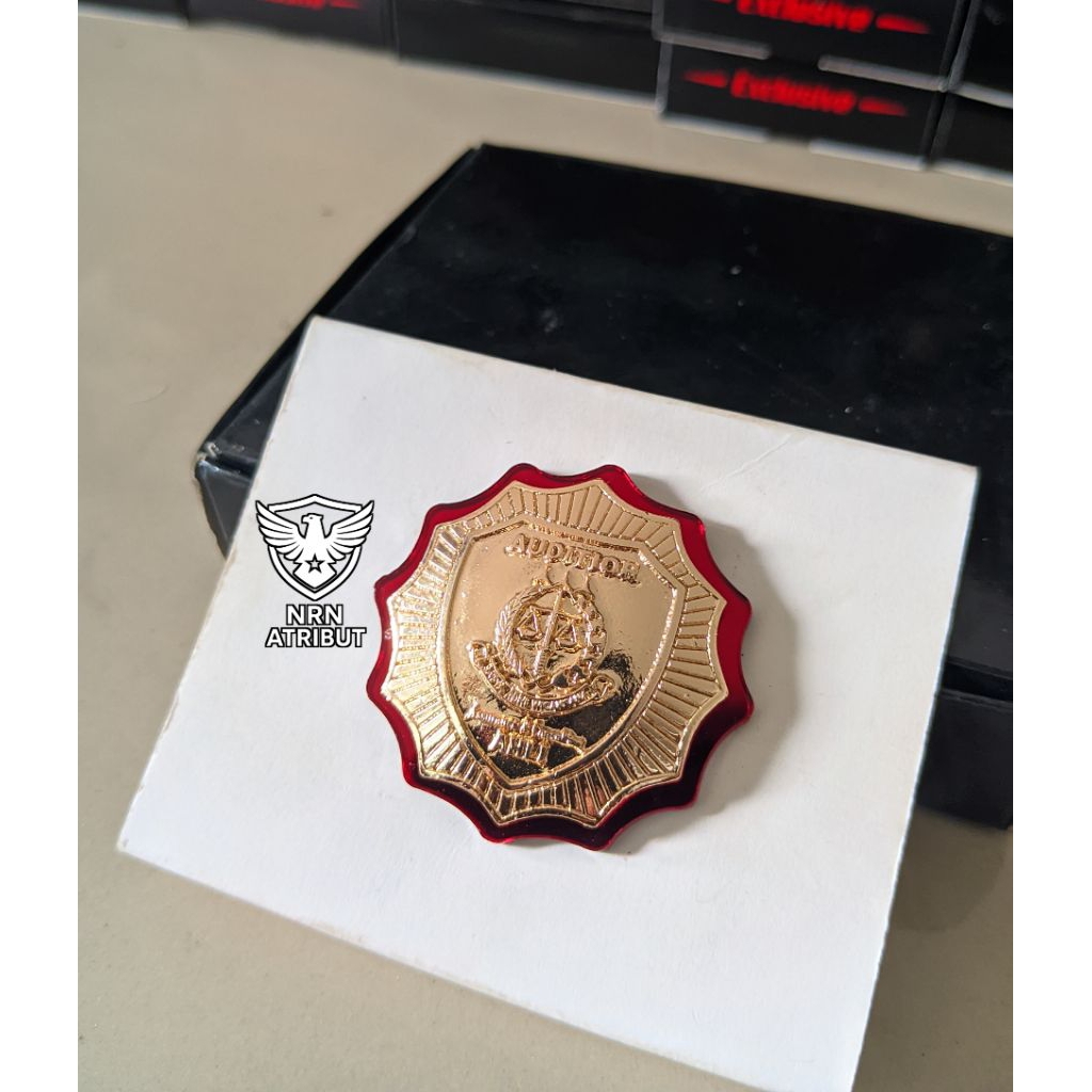 PIN AUDITOR KEJAKSAAN / PIN RODA AUDITOR KEJAKSAAN RI KUALITAS PREMIUM