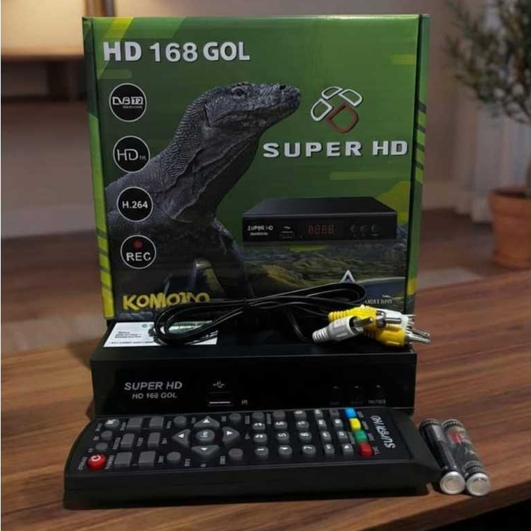 STB SUPER HD DVBT2 HD 168 GOL KOMODO