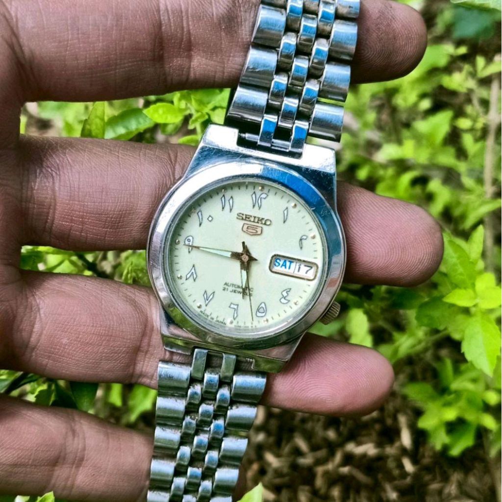 Jam Tangan Original Seiko 5 Arabic Automatic