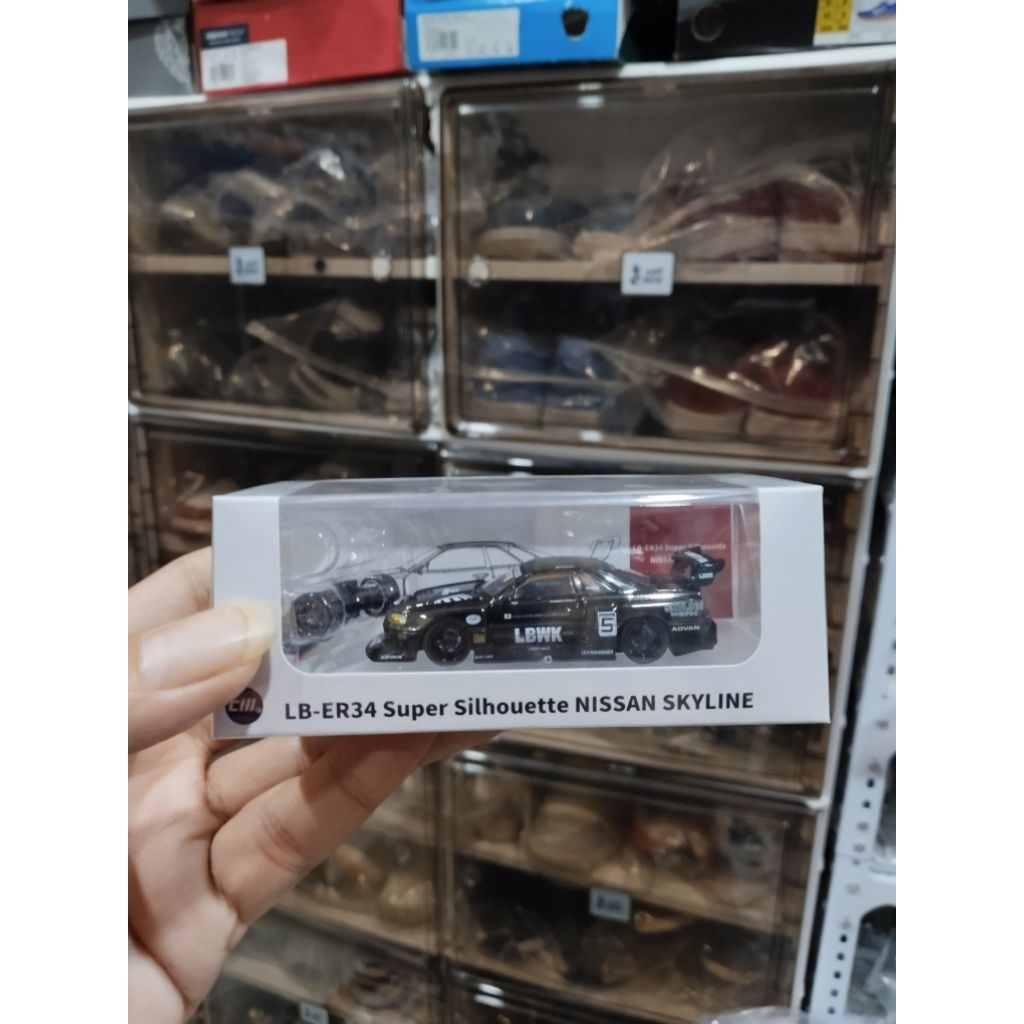 CM Model Nissan GTR ER34 Black