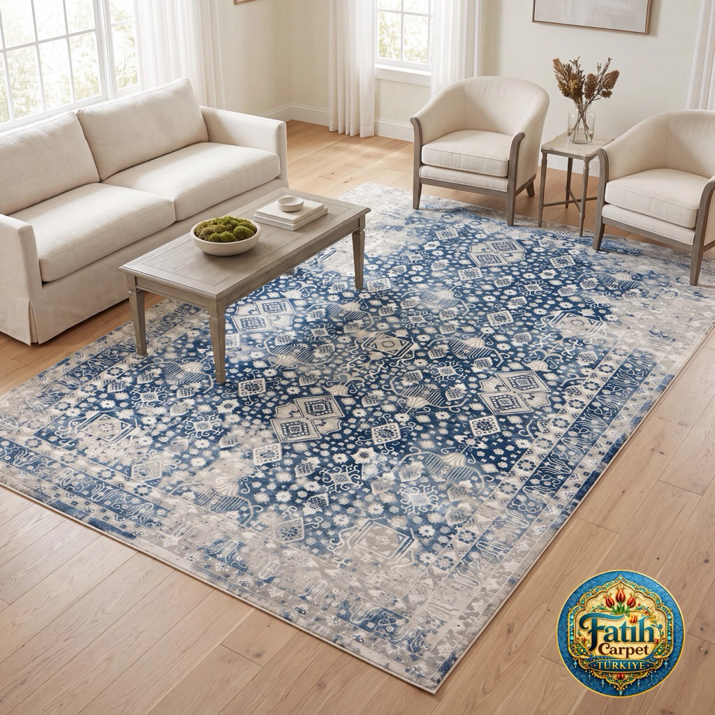 Karpet Minimalis Quadro Import Turki - C322A