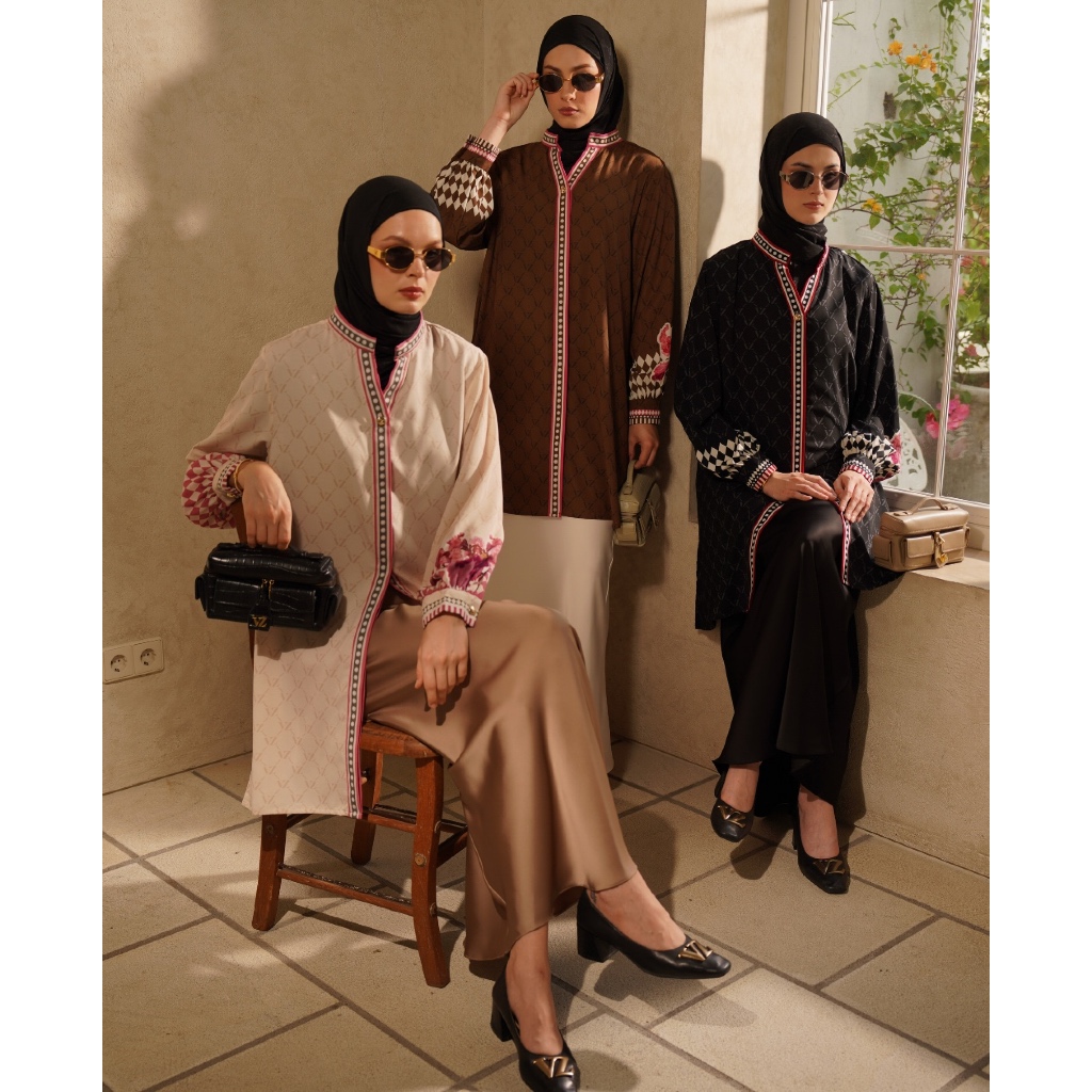 VZ Jeiara Tunic Original by VIVI ZUBEDI "A Bloom of Hope" Series
