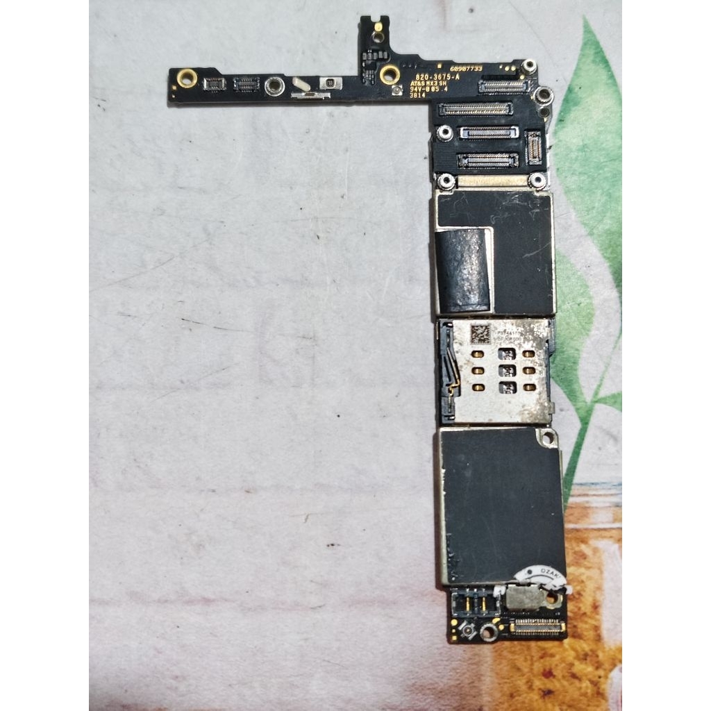 MESIN IPHONE 6 PLUS 64GB KONDISI BOOTLOP TIDAK ADA PIN ATAU ICLOUD
