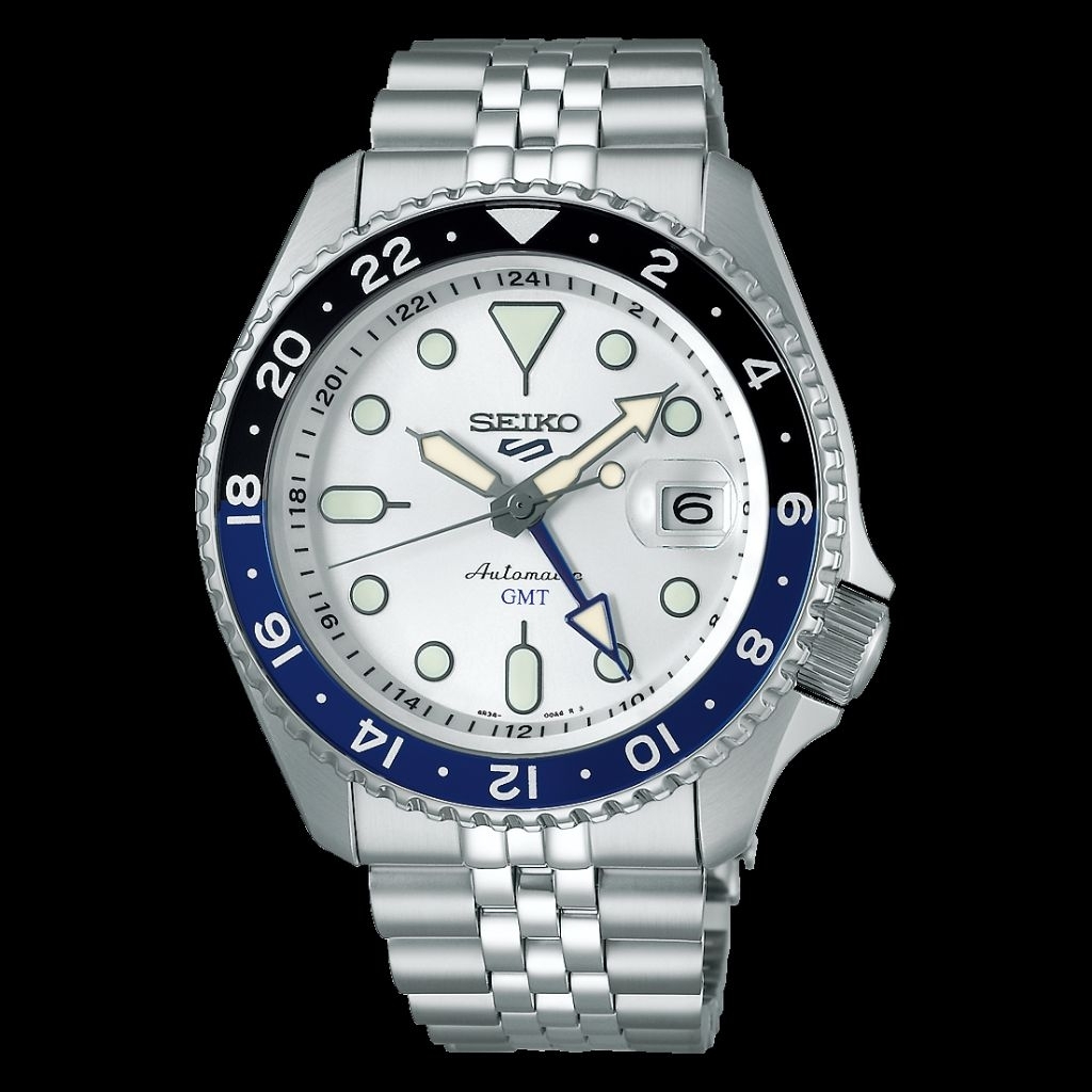 Jam Tangan pria Seiko Gmt SSK033K1 Original