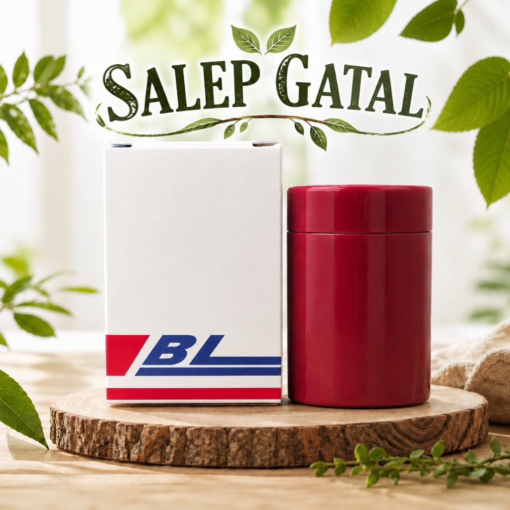 Salep Gatal BL Original - Salep Gatal Alami Formula Ringan Mudah Meresap dan Tidak Lengket di Kulit 