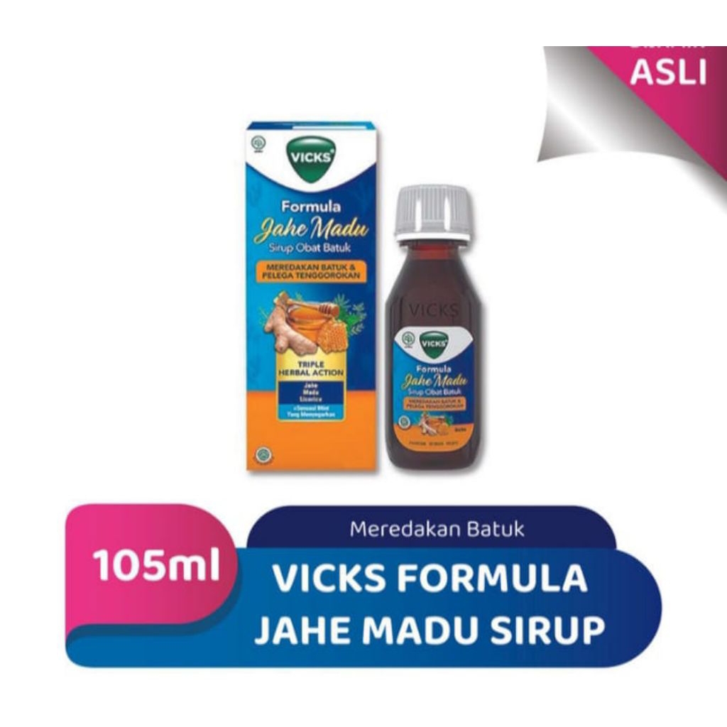 VICKS FORMULA JAHE MADU 105 ML