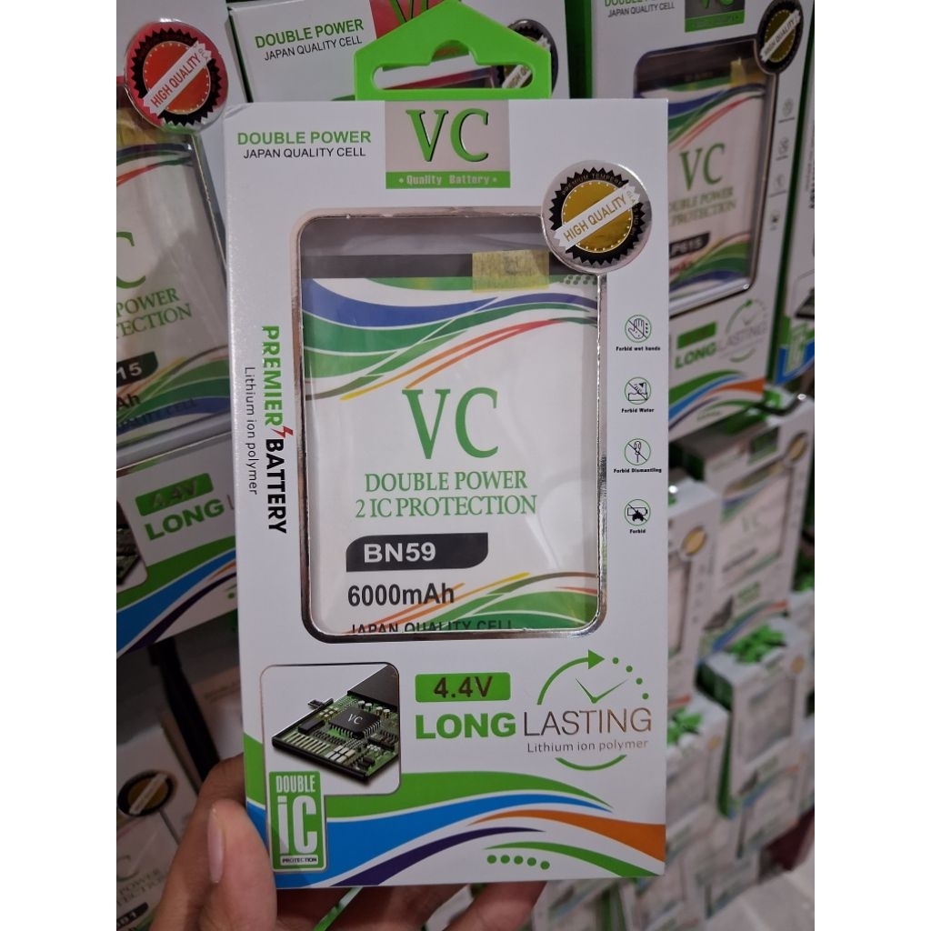 Baterai VC Double Power BN59 / Readmi Note 10 4G / Redmi Note 10S battery batre
