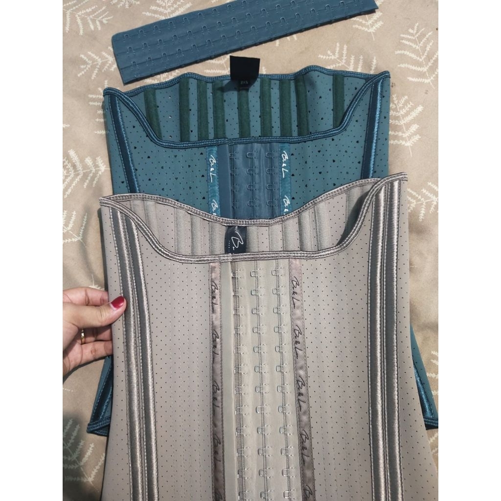 KORSET CIKOR V Latex Charcoal Size S torso 25 + EXTENDER