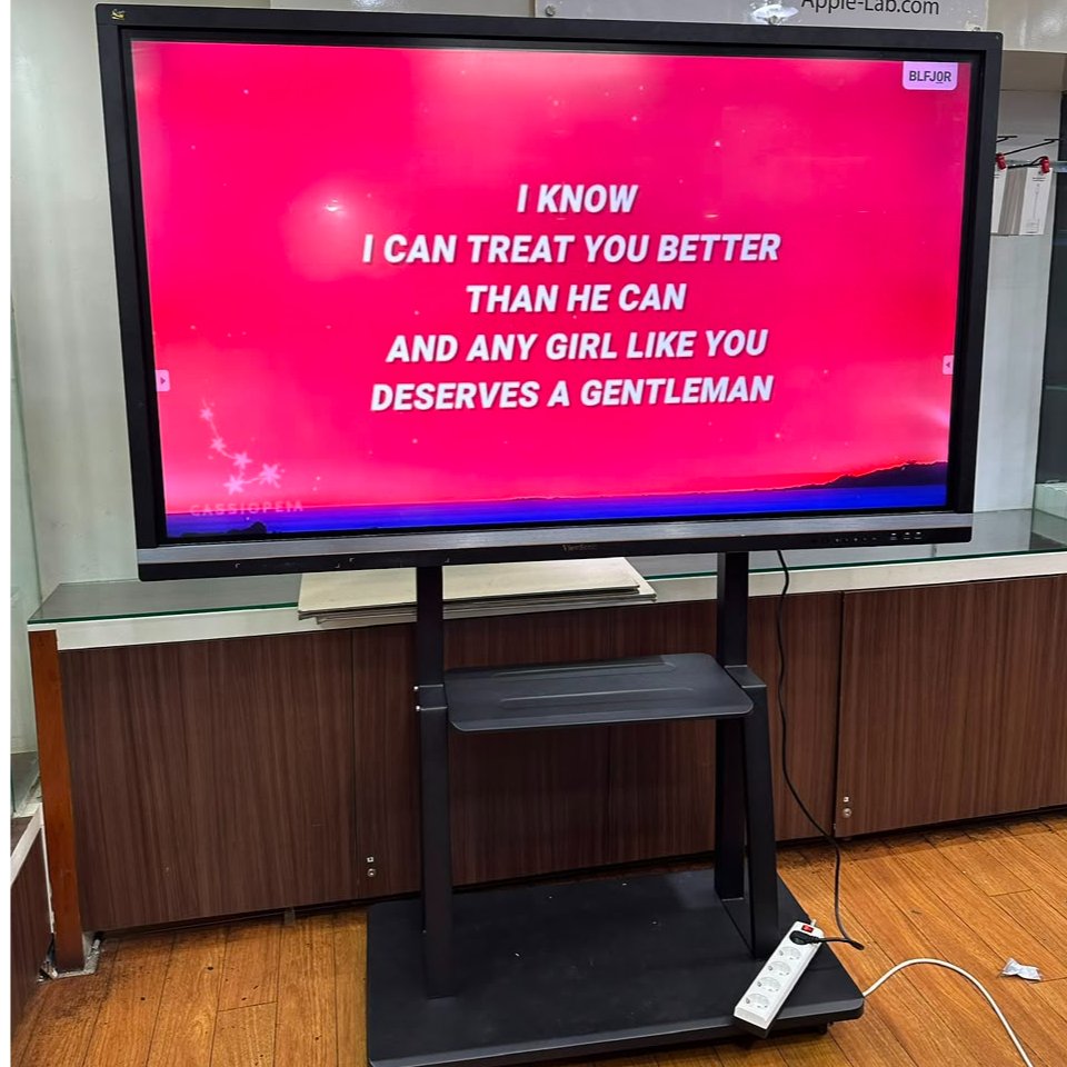 INTERACTIVE FLAT PANEL View Sonic 1FP 65 Inch 6550 Touchscreen 4/8 Second Original