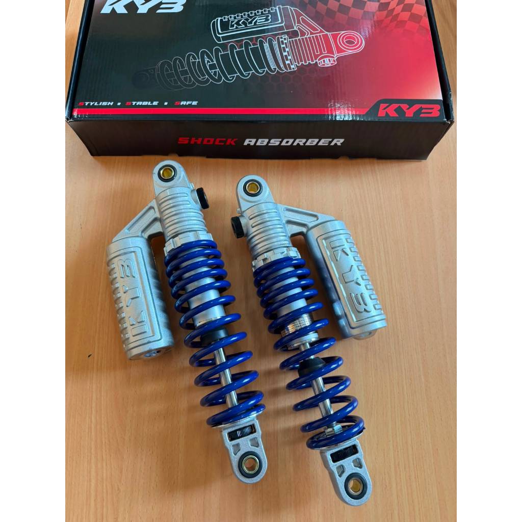 Skok Shockbreaker Kyb Ky3 Tabung besar Pir Biru Merah Import 320mm KYB PNP CB GL Megapro Tiger