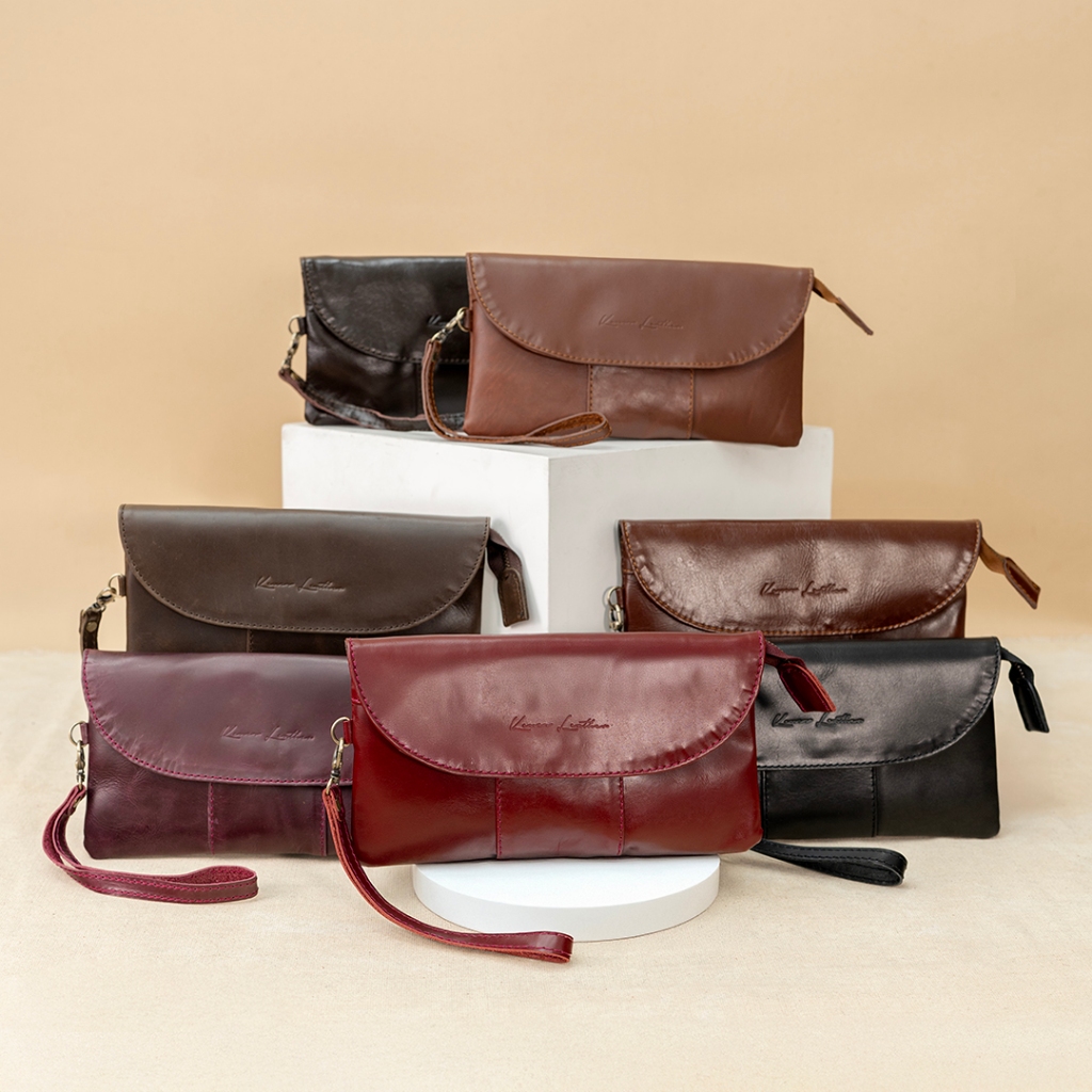 Clutch Tas Tangan Kulit Asli SWIFT - Kenes Leather