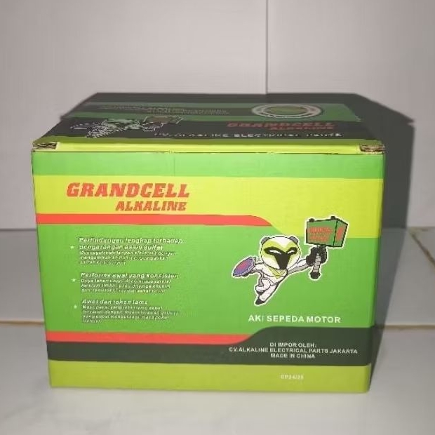 Aki Motor Grandcell Alkaline ATZ5S Original