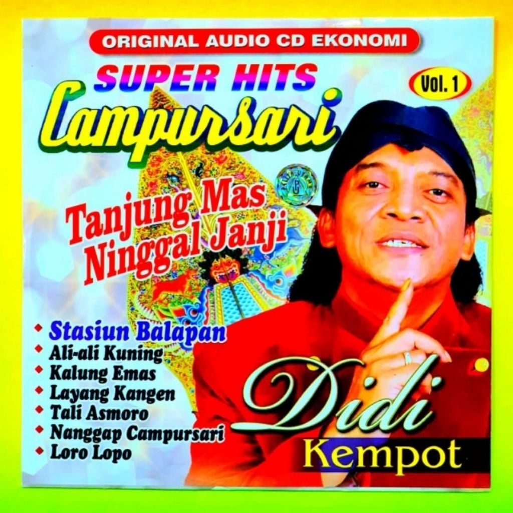 KASET CD ALBUM DIDI KEMPOT AMBYAR-DIDI KEMPOT CAMPURSARI-KASET CD DIDI KEMPOT-KASET CD LAGU DIDI KEM