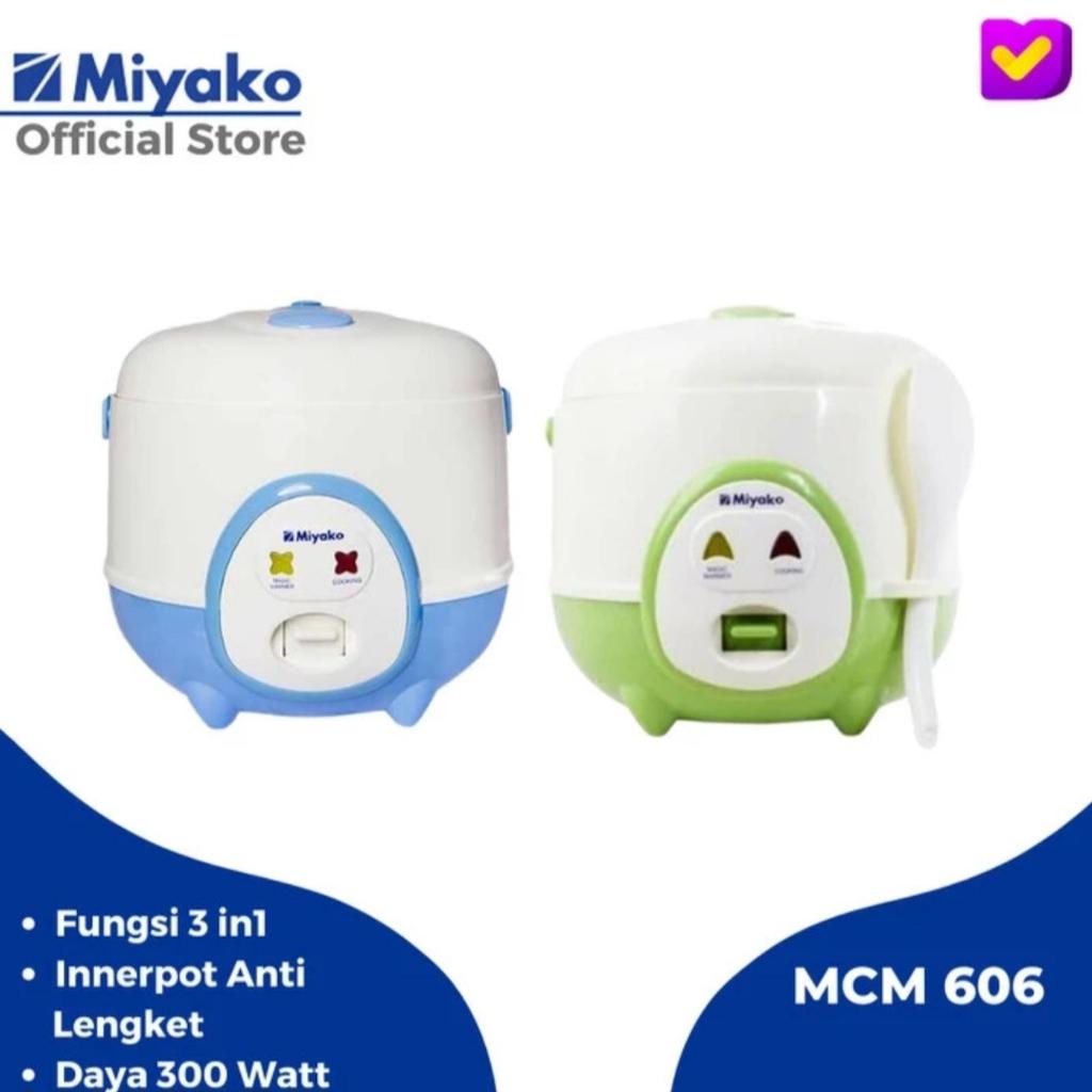 RICE COOKER MIYAKO MCM-606 A MAGICOM MIYAKO 0.6 LITER MCM 606A MAGICOM MIYAKO 0.6LITER MCM 606A