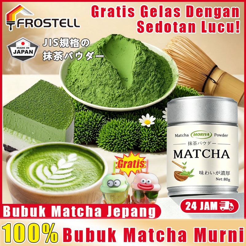 Matcha bubuk Bubuk matcha original 100% Untuk Kue Beverage Es Krim Macha latte bubuk Pure matcha pow