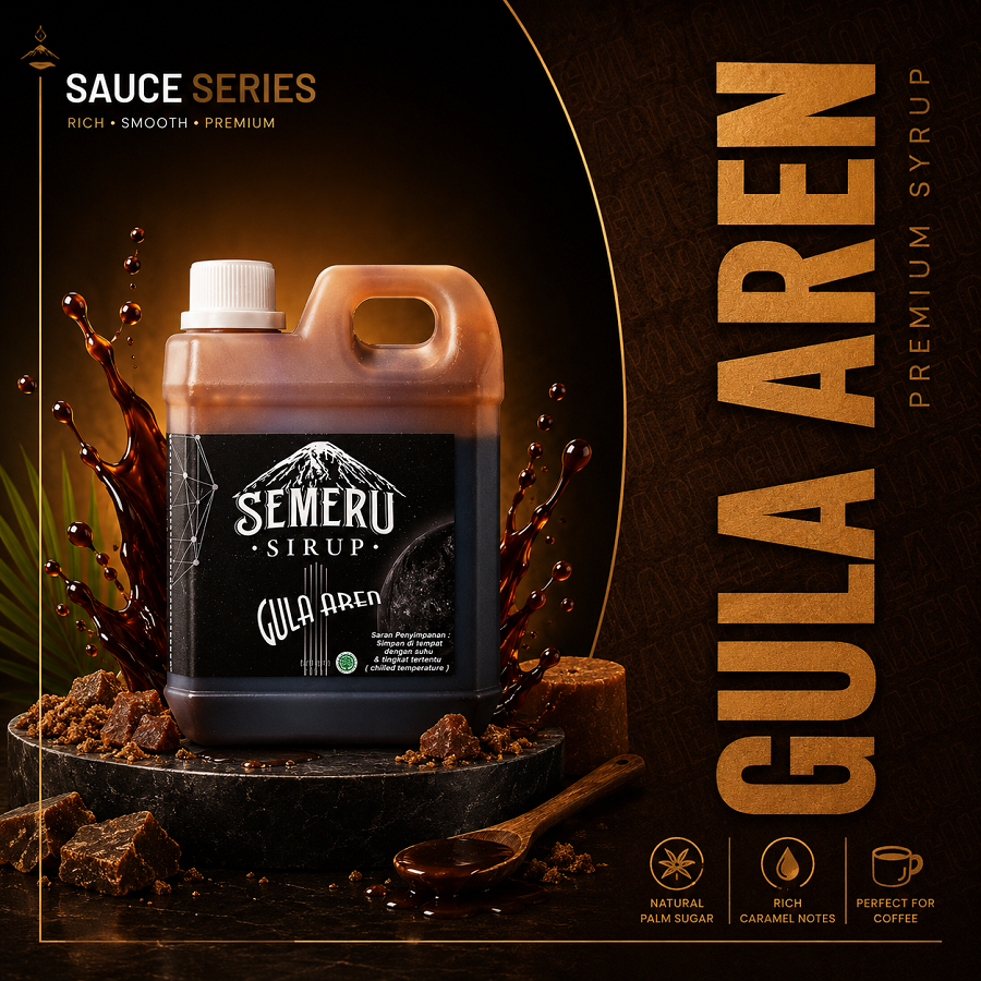[DISTRIBUTOR RESMI] Semeru Sauce Gula Aren Premium Syrup 1kg