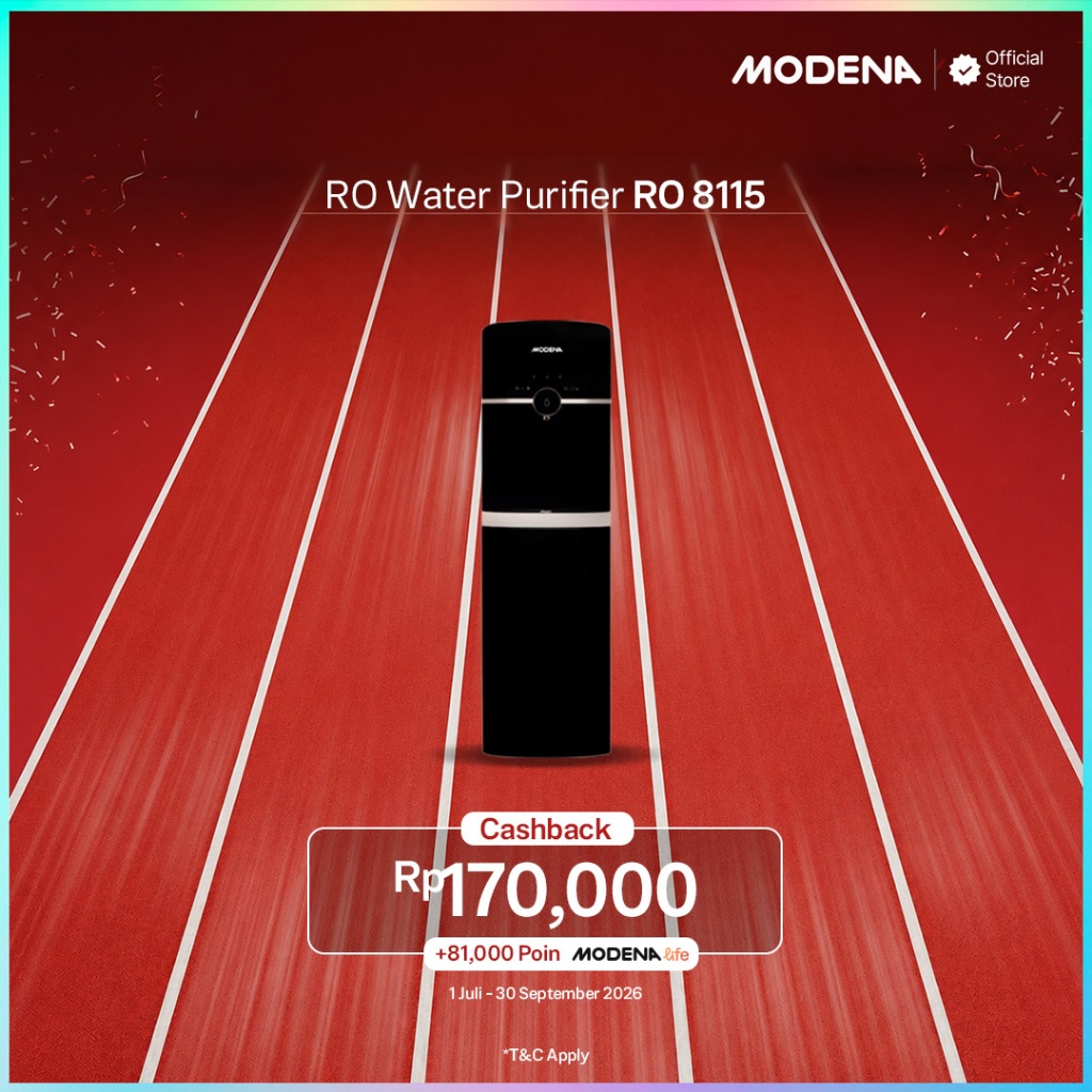 Modena RO 8115 Dispenser Pemurni Air dengan Teknologi Reverse Osmosis