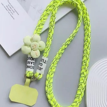 Lanyard HP Cross Motif Matahari - Lanyard Kepang Cross Body