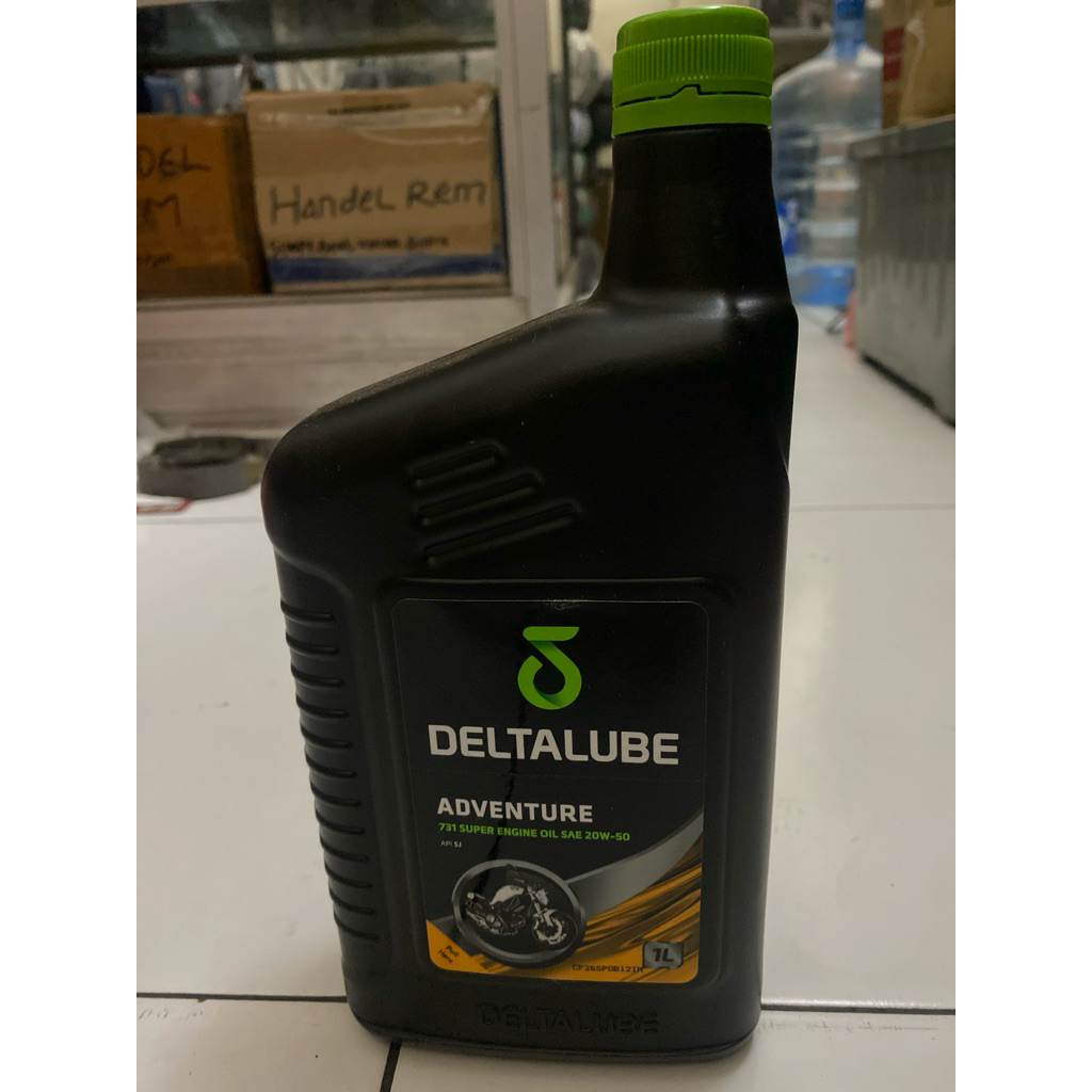 Oli Motor Deltalube Adventure SAE 20W-50 1 Liter- ORIGINAL