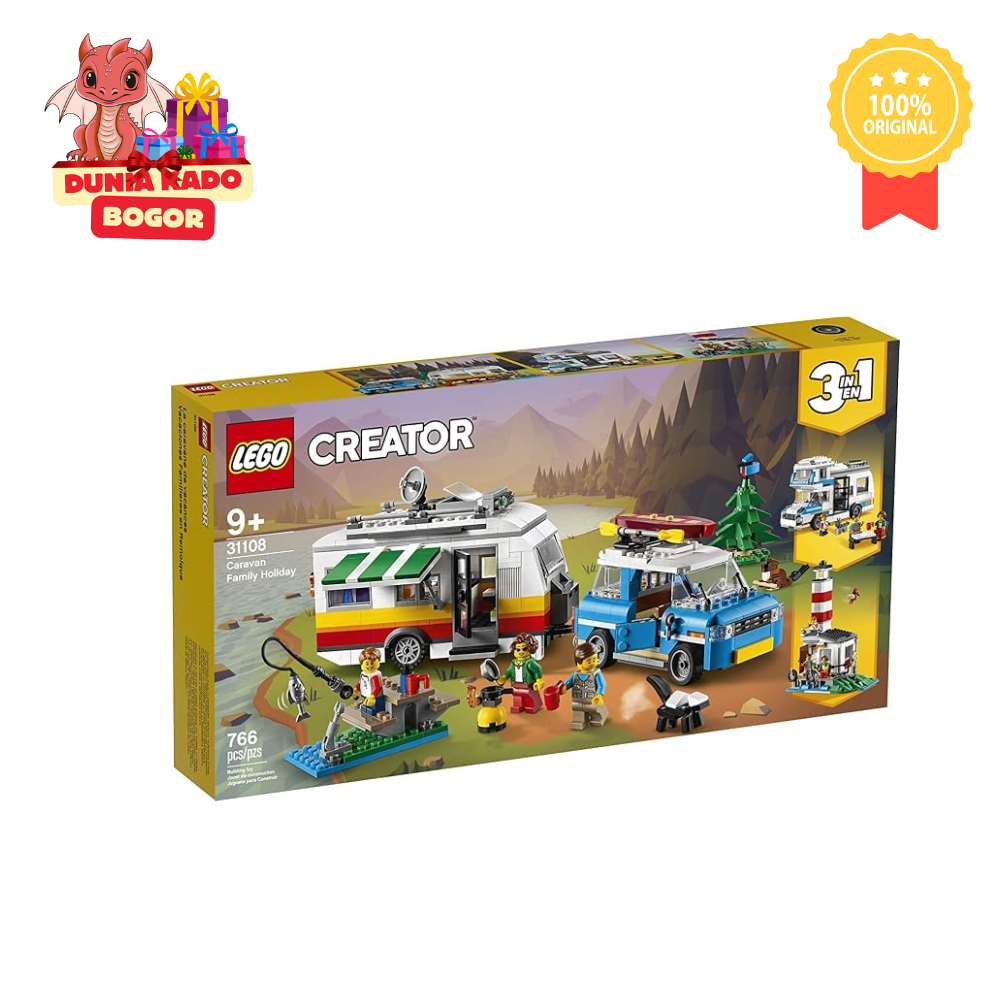 Lego Caravan Family Holiday 31108