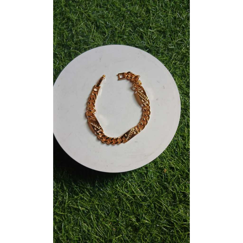 GELANG RANTAI PLAT CANTIK SWASA