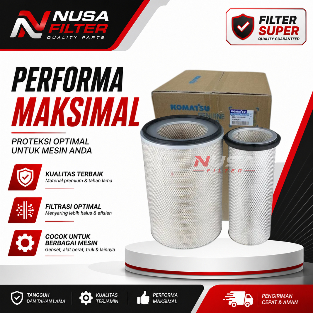 6125-81-7032 Air Filter Udara 6125 81 7032 6125817032