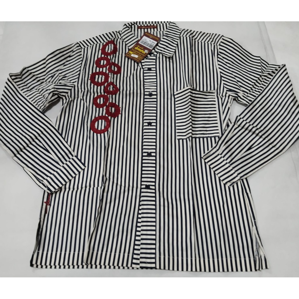 sale 40% / koko dannisXS / koko dewasa / koko katun / koko lengan panjang / dannis diskon