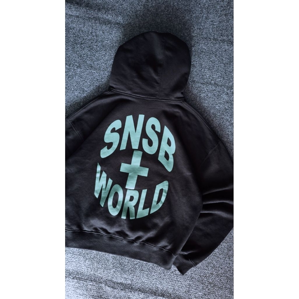 [ 100% ORIGINAL ] HOODIE SNSB WORLD ROAD MATCHA
