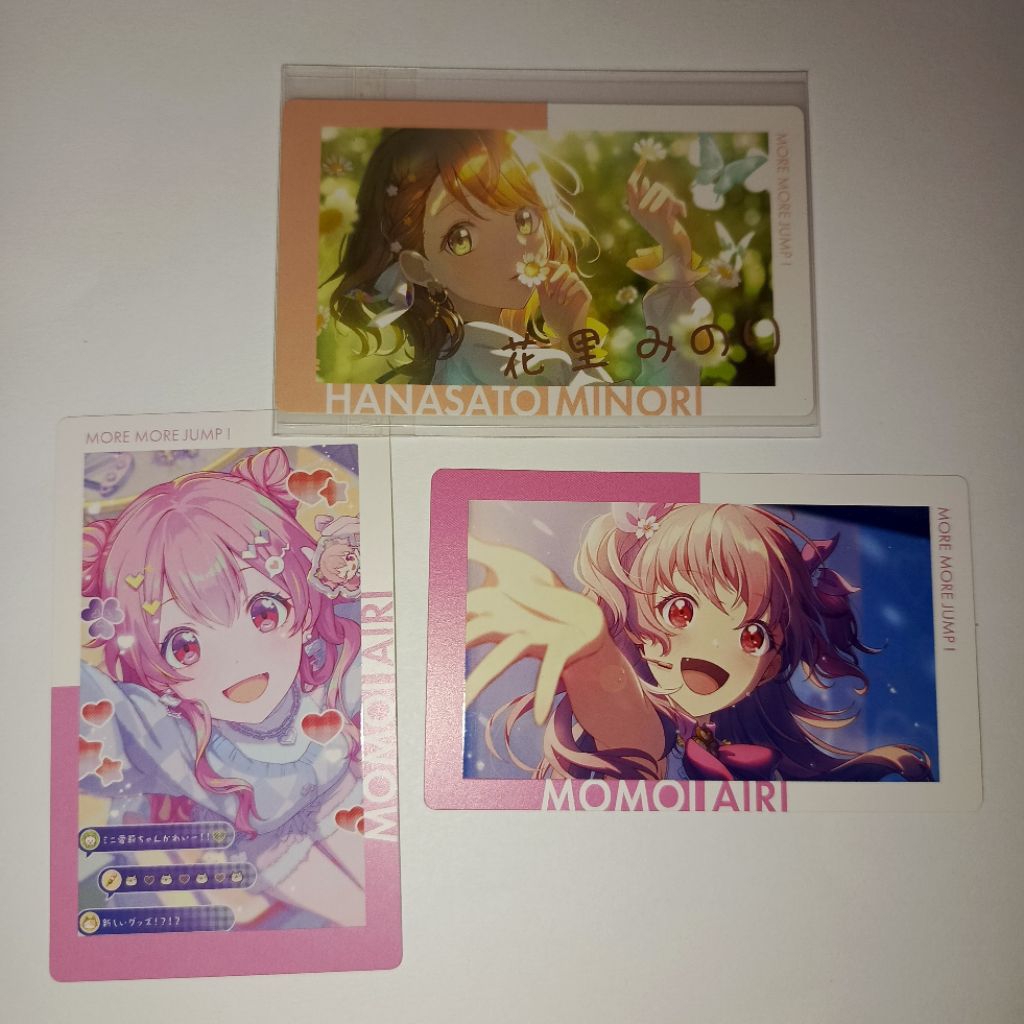 [BUNDLE] Project Sekai Proseka epick foil Hanasato Minori anniv 3 Momoi Airi MMJ Momojan More More J