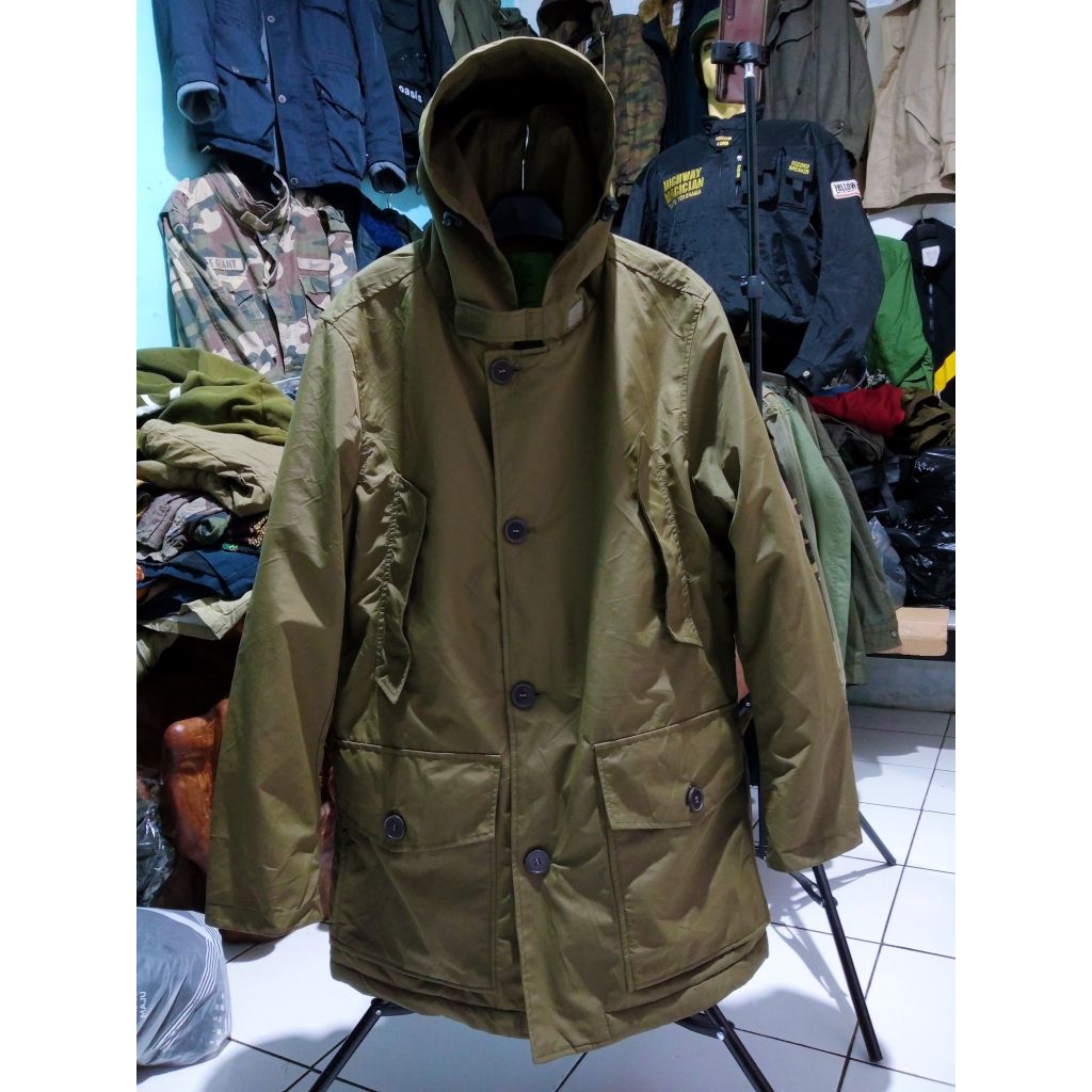 HOUSTON INC.PARKA EXTENDED COLD WEATHER Military JACKET