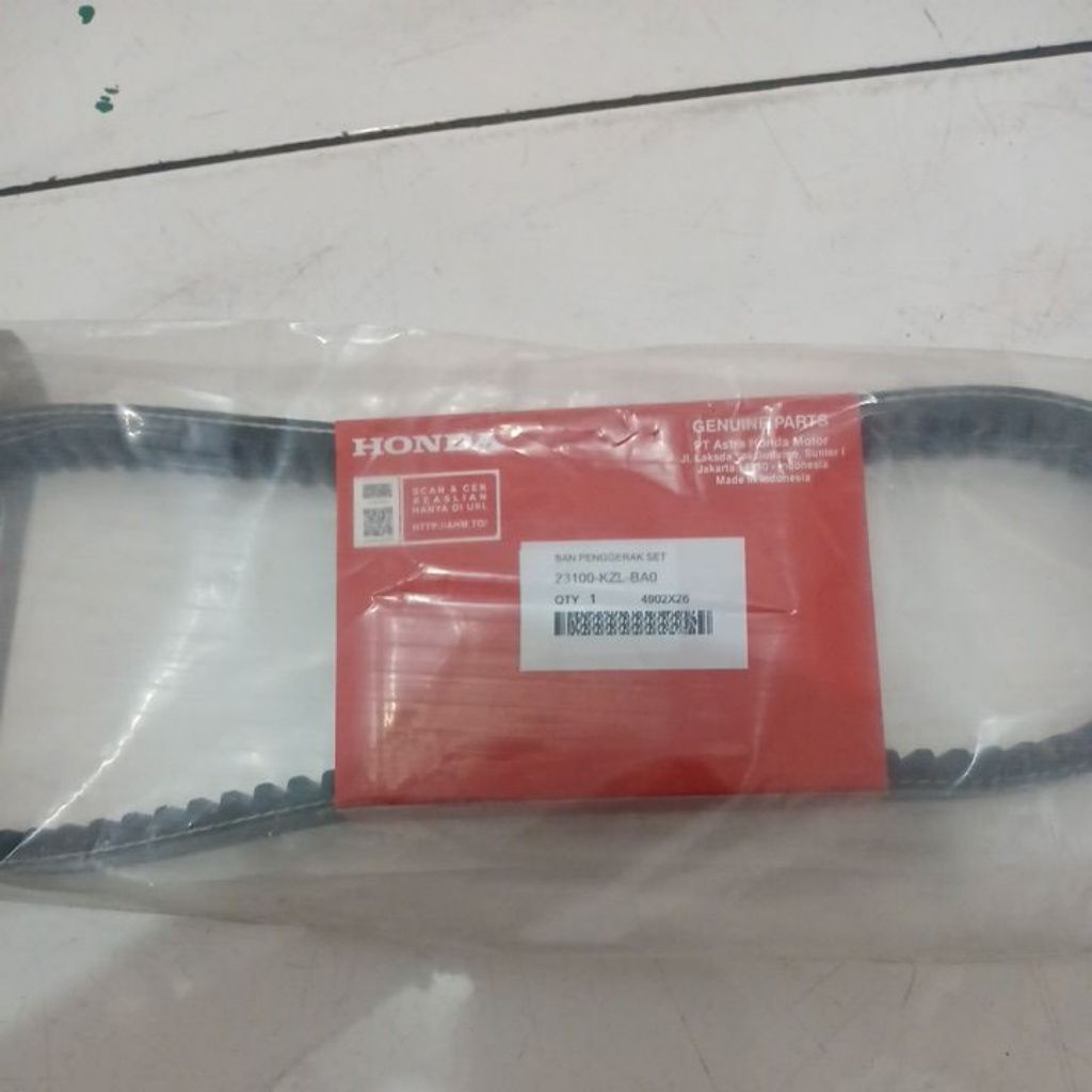 Vanbelt + Roller Set Honda Beat K25 & Scoopy K16
